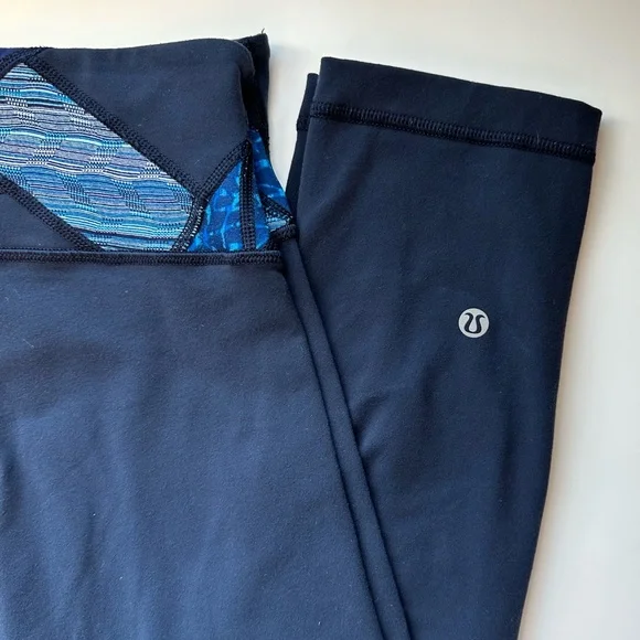 COPY - Lululemon WunderUnder Leggings Crop Tight Navy🌟 - Picture 8 of 11